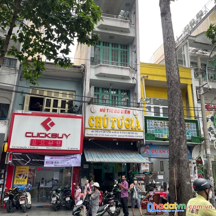 30 trần quang khải, phường tân định, quận 1

, 4x20m, 4 tầng, cho thuê 65tr/tháng