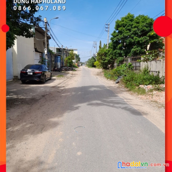 11 triệu/m2. đất 42m x 67m, vuông đẹp. nguyễn thị thử, xuân thới sơn, hóc môn.