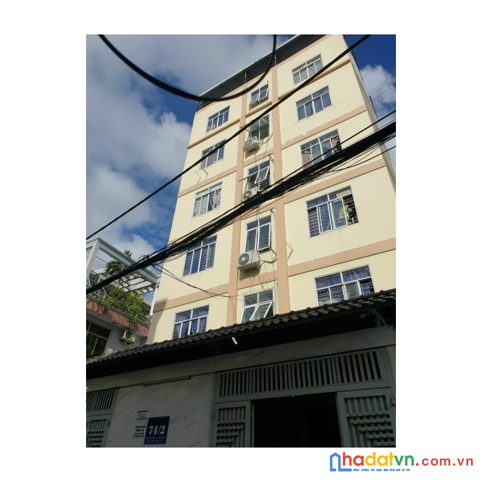 Bán tòa 7 tầng 69 chdv hxh 7m sát mt nguyễn khuyến, bình thạnh: 10mx25. cn: 255,2m2. tn 220tr.