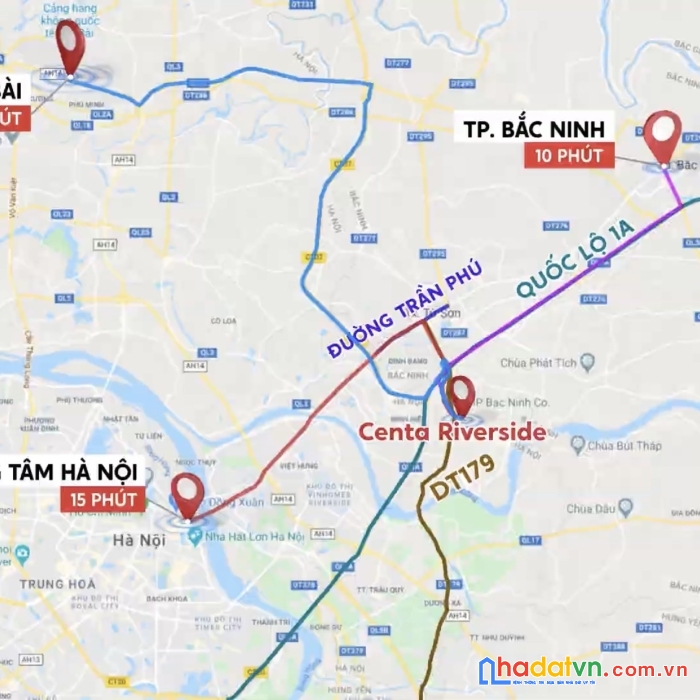 Suất ngoại giao gửi bán căn shophouse dự án centa riverside từ sơn