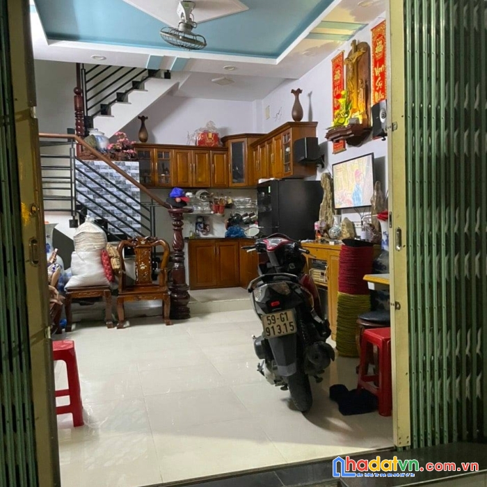 Bán nhà quận 12, tân thới hiệp, ngang 4m, giá 2.85 tỷ