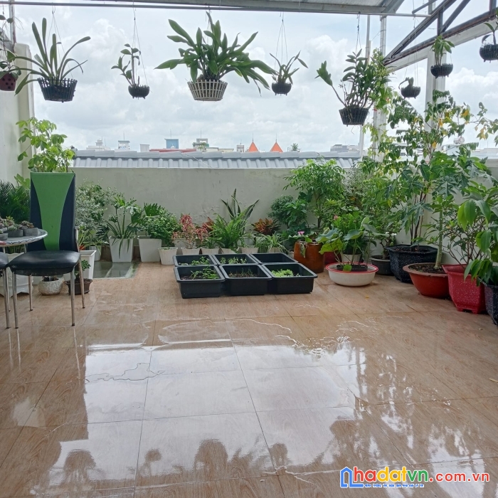 Hxh nguyễn văn khối 72m2 hẻm an ninh, ngang 4.6m bề thế