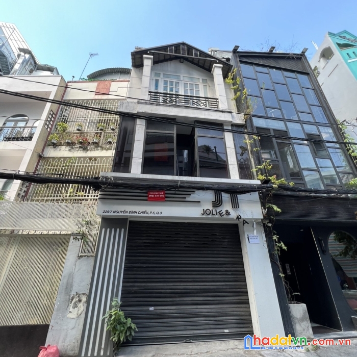 Bán nhà hxh 8m 225/7 nguyễn đình chiểu, phường 5, quận 3, 4x20m, 4 tầng cực đẹp giá rẻ