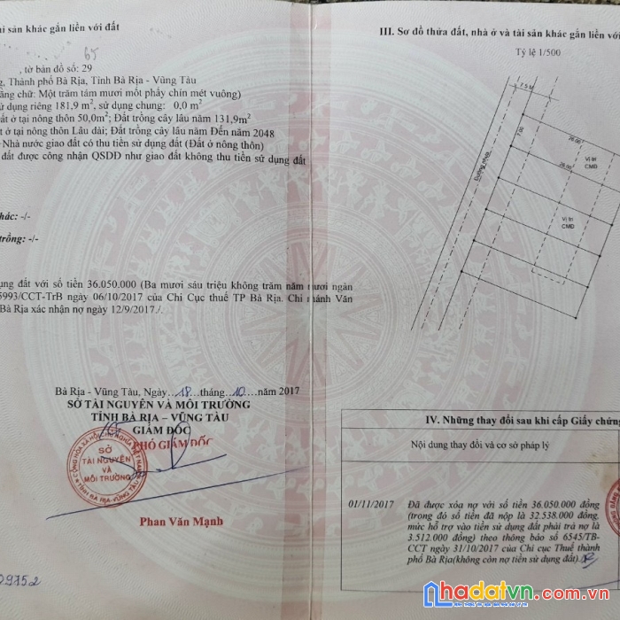 Nhanh tay sở hữu lô đất đẹp tại đường 17 hoà long tp bà rịa