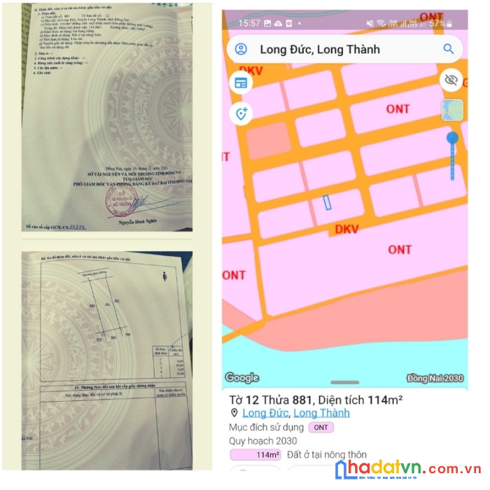 Kế bên chủ bán gấp lô đất sân bay long thành, view hồ lộc an giá rẻ 0932627439