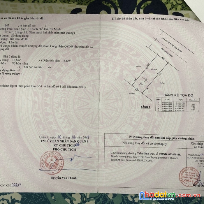 Nhanh tay sở hữu lô đất đẹp vị trí đắc địa tại thủ đức - tp hcm