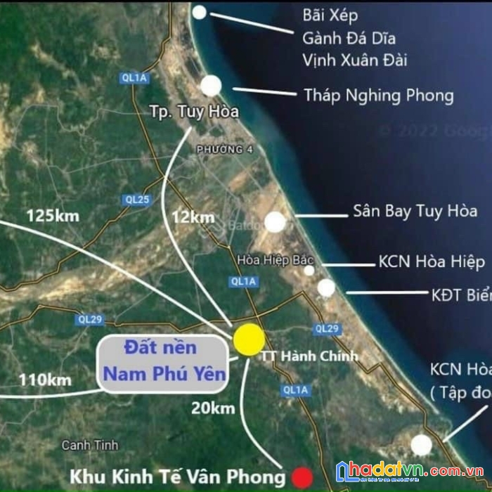 Đất nền ven biển phú yên_giá chỉ từ 14tr/m2