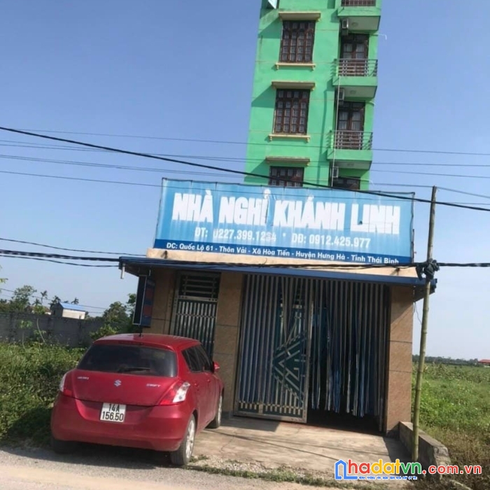 Bán nhà nghỉ 6 tầng hoà tiến, hưng hà , thái bình. giá yêu thương