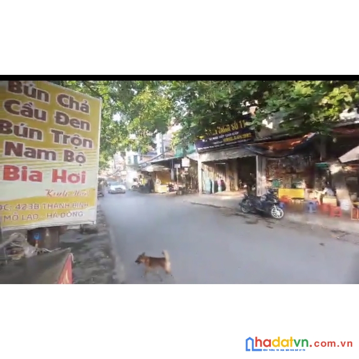 Cho thuê nhà kinh doanh mặt đường thanh bình,hà đông,hn.
