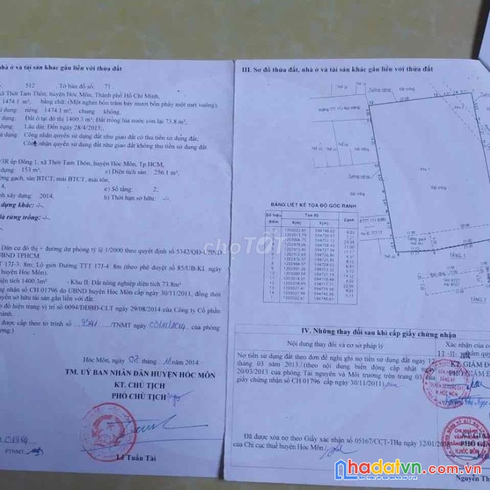 Chính chủ cần ra đi gấp lô đất siêu đẹp diện tích lớn xã bình mỹ, huyện củ chi, tp hồ chí minh