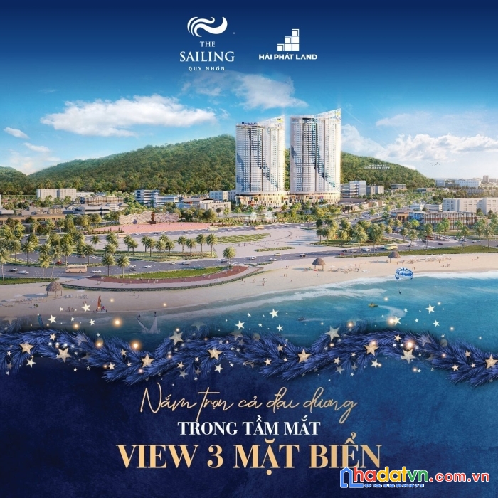 The sailing quy nhơn - mở bán quỹ căn đẹp nhất dự án giá  chỉ từ 1,79 tỷ, hỗ trợ vay 70%