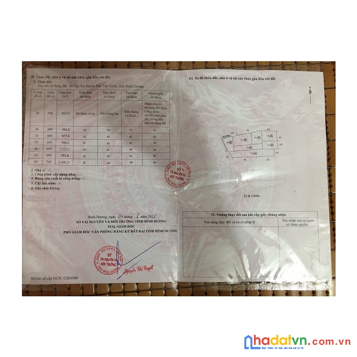 Chính chủ cần bán đất ruộng tại tỉnh bình dương