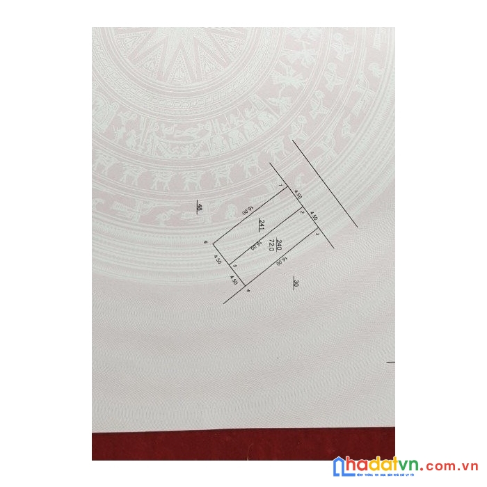 Bán đất 72m2 thôn bắc thượng, quang tiến, sóc sơn.  cạnh kcn nội bài và cn3.