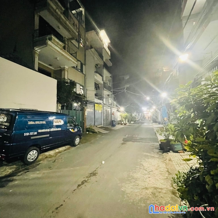 Hẻm xe hơi nơ trang long p7 bình thạnh 4x11m 40m2 giá 5 tỷ 6