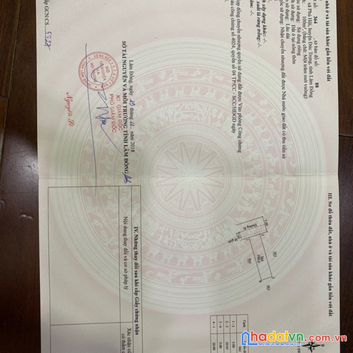 Chính chủ cần bán đất tại tỉnh lâm đồng