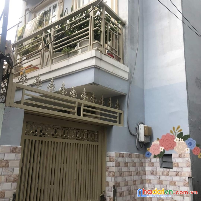 Hẻm ngang 3m dt 40 m ngang 3.2 x 6.3  m đoàn văn bơ q4 có 1,9 tỷ