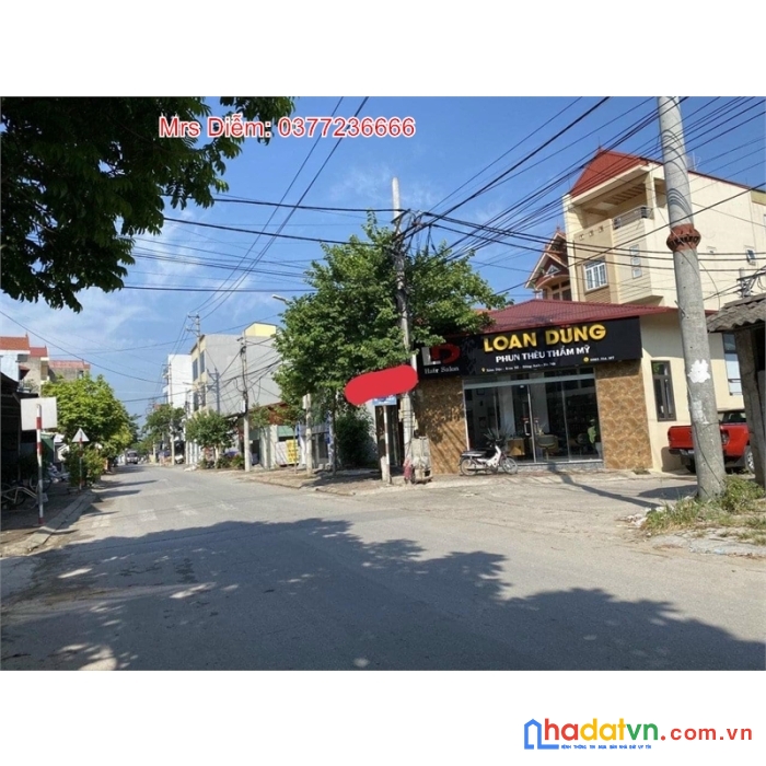 59.7m trục chính kinh doanh liên xã kim nỗ, đông anh. giá 86 triệu