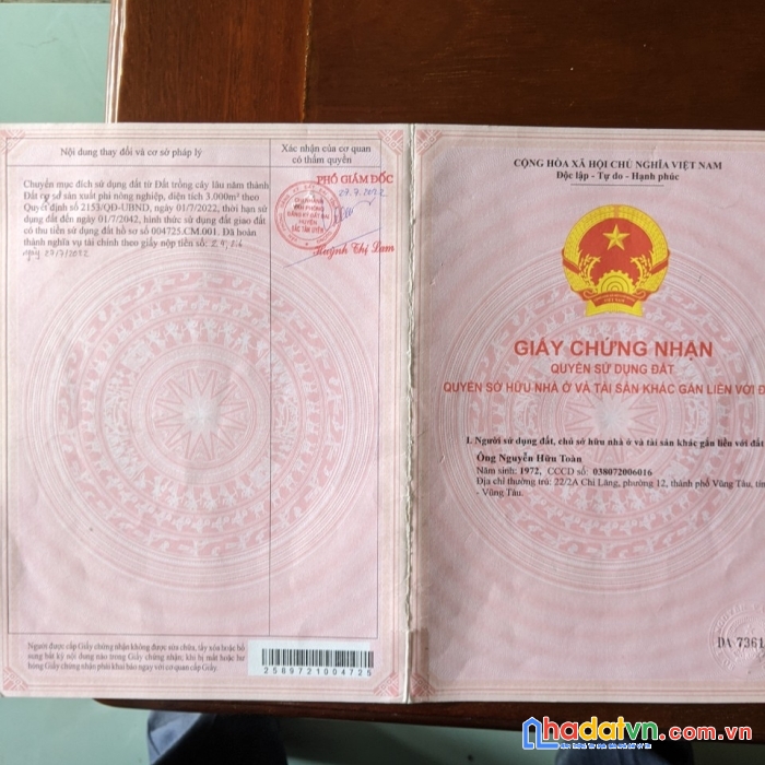 Chính chủ bán gấp lô đất mặt tiền xã bình mỹ, bắc tân uyên, bình dương.