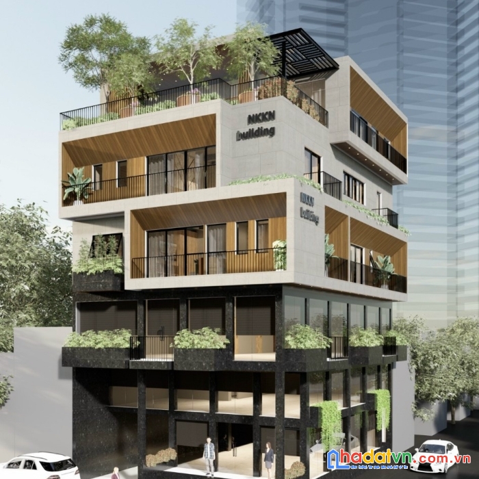 Tòa văn phòng hạng a - giá hạng b.