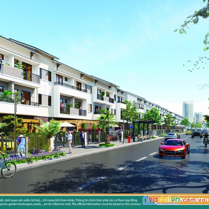 Chỉ từ 3,6 tỷ sở hữu ngay shophoouse 4 mặt tiền diện tích 120m2 tại centa riverside từ sơn, lh