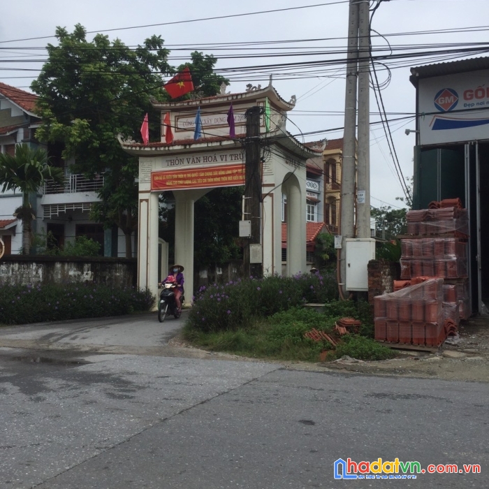 Chính chủ gửi bán lô đất trục chính vị trù, thanh trù, vĩnh yên. siêu phẩm kinh doanh buôn bán