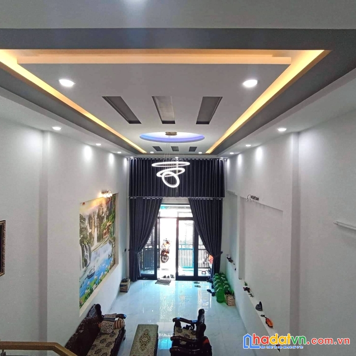 Nhà đẹp trung tâm quận liên chiểu, gần chợ hòa khánh, đại học bách khoa. 4 tầng - 150m2.