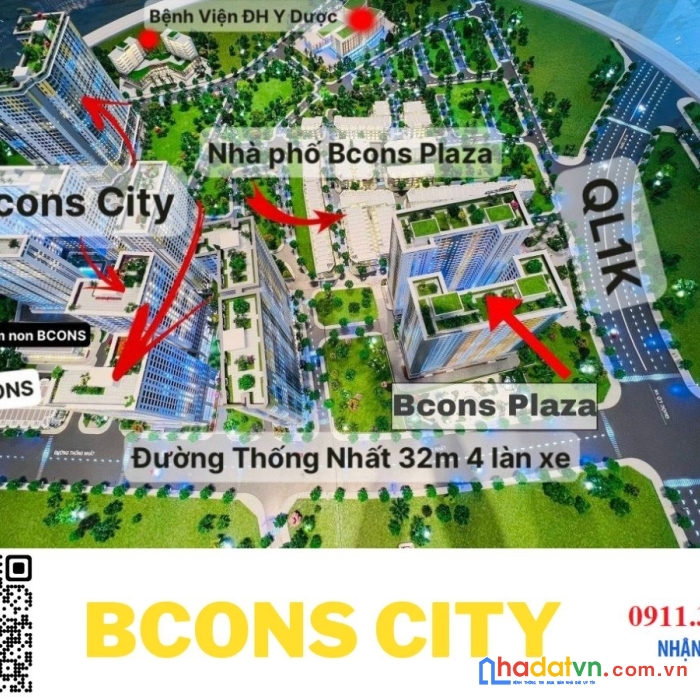 Nhận nhà an cư cùng bcons plaza cuối năm 2022 - dự án ưu đãi lớn bconscity