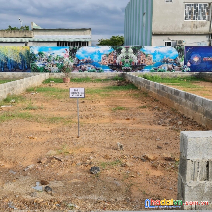 Khu dân cư phía đông liền kề thị trấn ái nghĩa