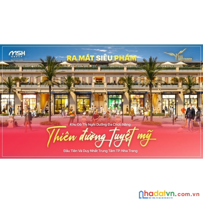 Cơ hội sở hữu vĩnh viễn shophouse 3 mặt thoáng gói 6 kvg mozzadiso nha trang chỉ với 6 tỷ- lh: