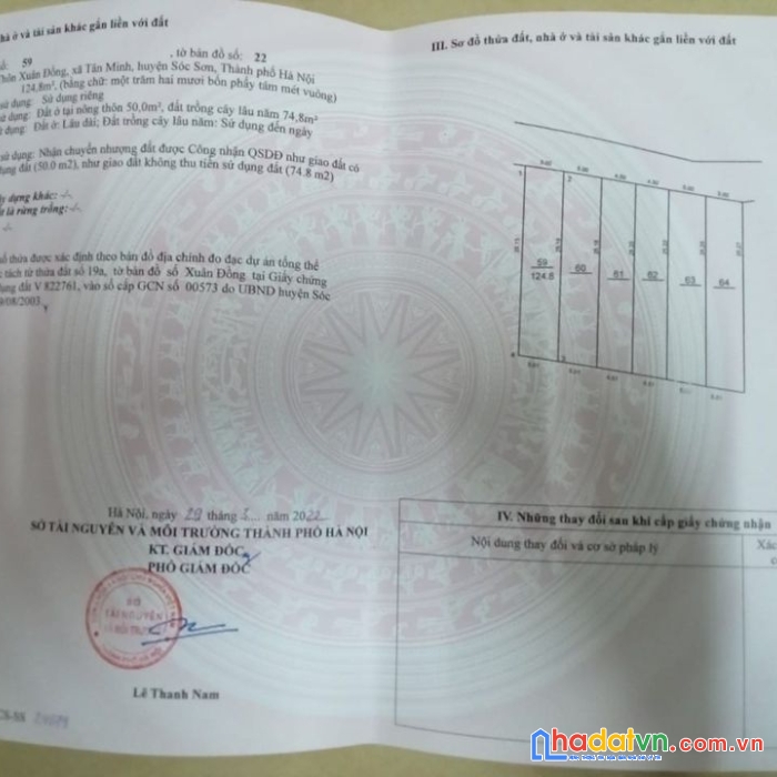 Chủ vỡ nợ cần bán gấp 125m2 tại xuân đồng tân minh sóc sơn - lh - 0399786838