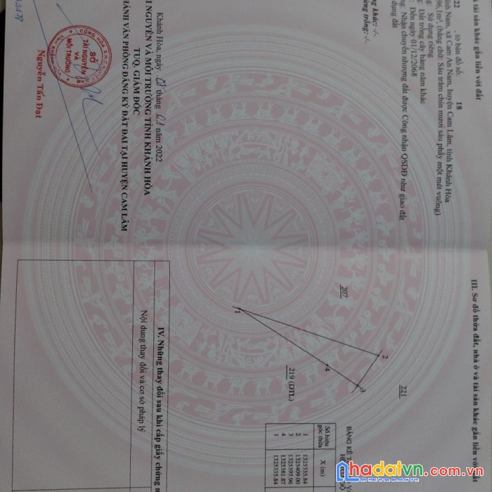 Sở hữu ngay lô đất đẹp vị trí đắc địa tại xã cam an nam, huyện cam lâm, khánh hòa