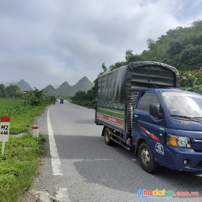 Bán đất mặt đường hồ chí minh, 474m2 tiện xây kho xưởng sản xuất