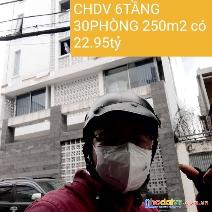 ( chdv 6 tầng 250m2 chỉ 22.95 tỷ tx22 phường thạnh xuân quận 12 tp.hcm