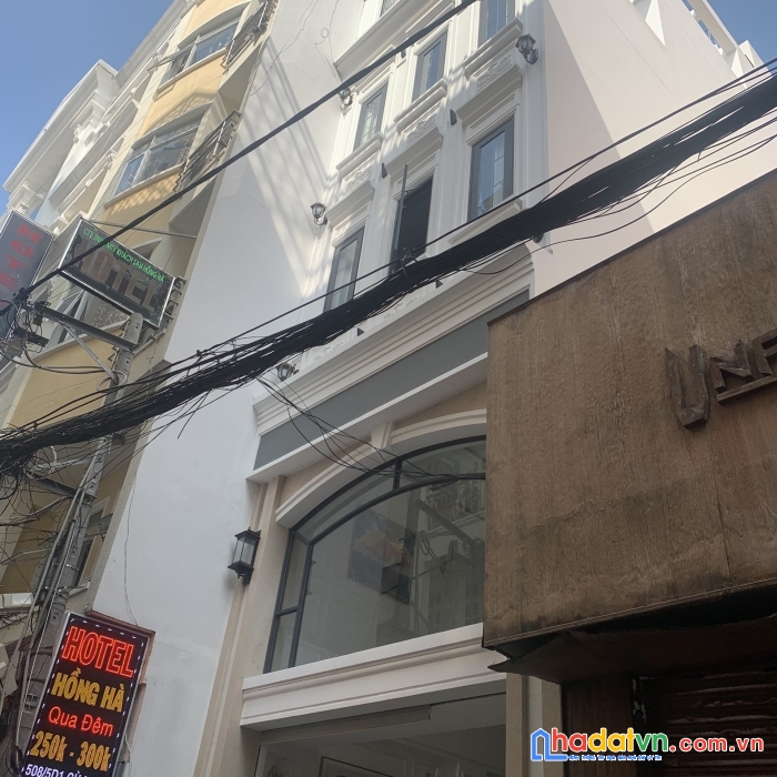 Bán rẻ khách sạn hxh 12/13 cù lao p.2 q. phú nhuận, 4.1x23m, hầm, lửng, 3 lầu, st