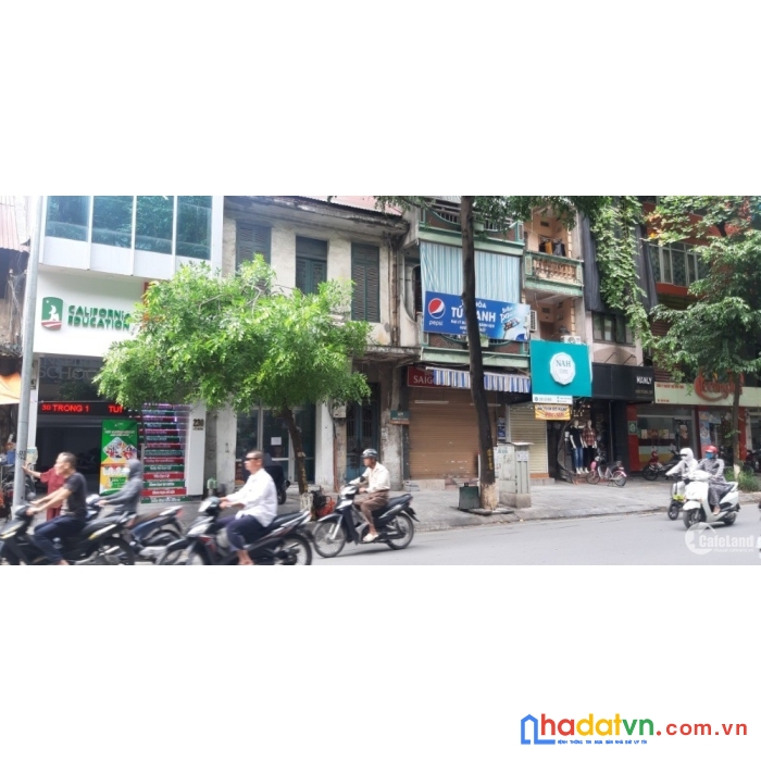 Bán nhà phố lô góc lò đúc 66m, 6 tầng, mặt tiền 6m thông sàn.