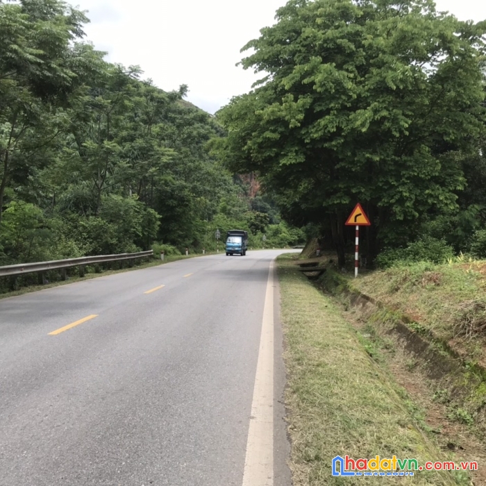 Mảnh đất mặt tiền ql6 mộc châu phù hợp làm nhà hàng dịch vụ