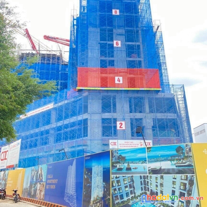 Căn hộ ngay trung tâm tp, calla apartment quy nhơn chỉ từ 290 triệu, sổ hồng từng căn, ib gọi ngay