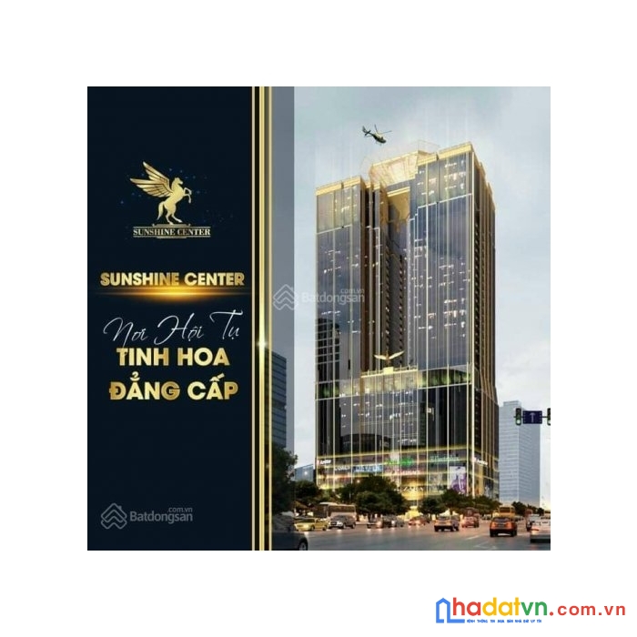Chính chủ bán căn hộ chung cư sunshine center, số 16, đường phạm hùng dt160m2 giá 7.9 tỷ lh