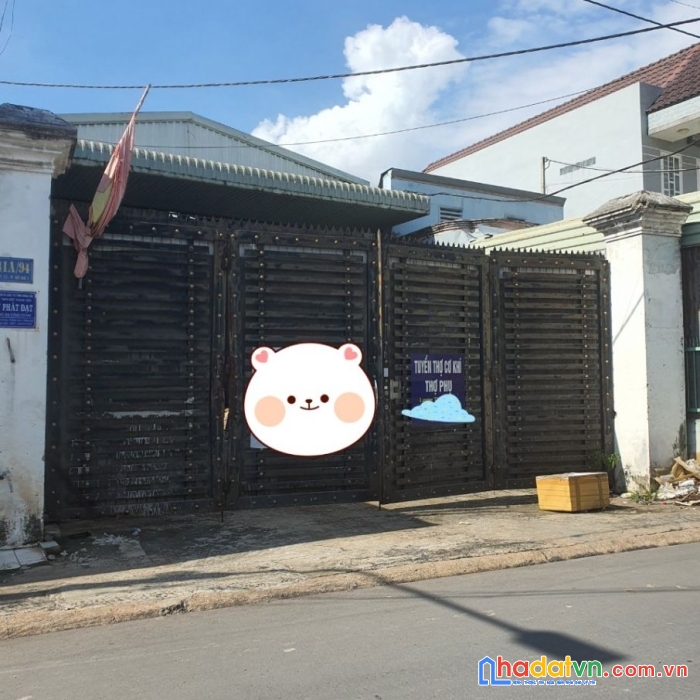 Bán nhà xưởng p.hố nai 485m2 đường 2 xe tải lớn, có điện 3 pha ngang mt 12m