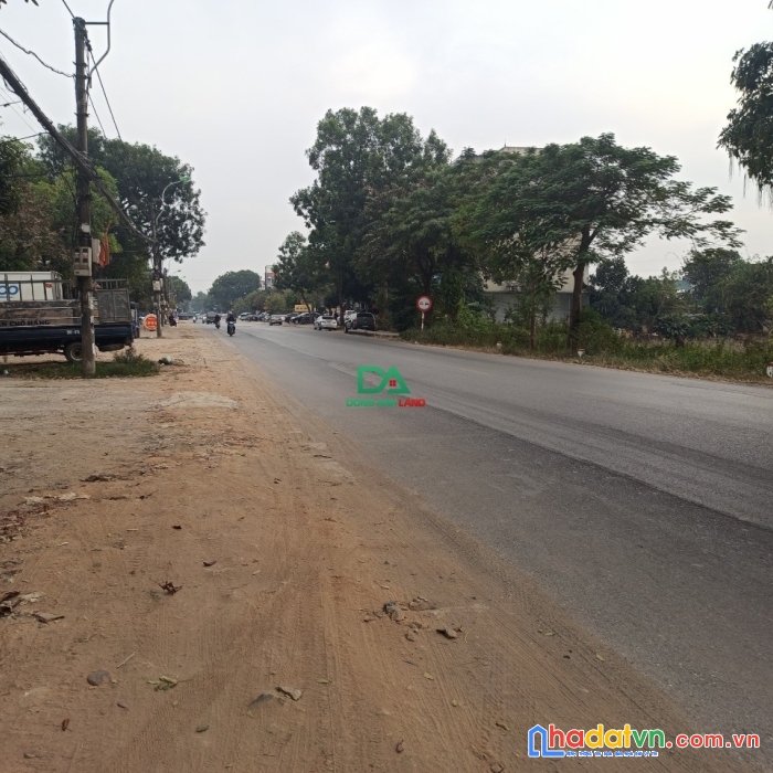 Bán 80m2 đất kinh doanh mặt đường ql3 (cầu cả cổ loa)