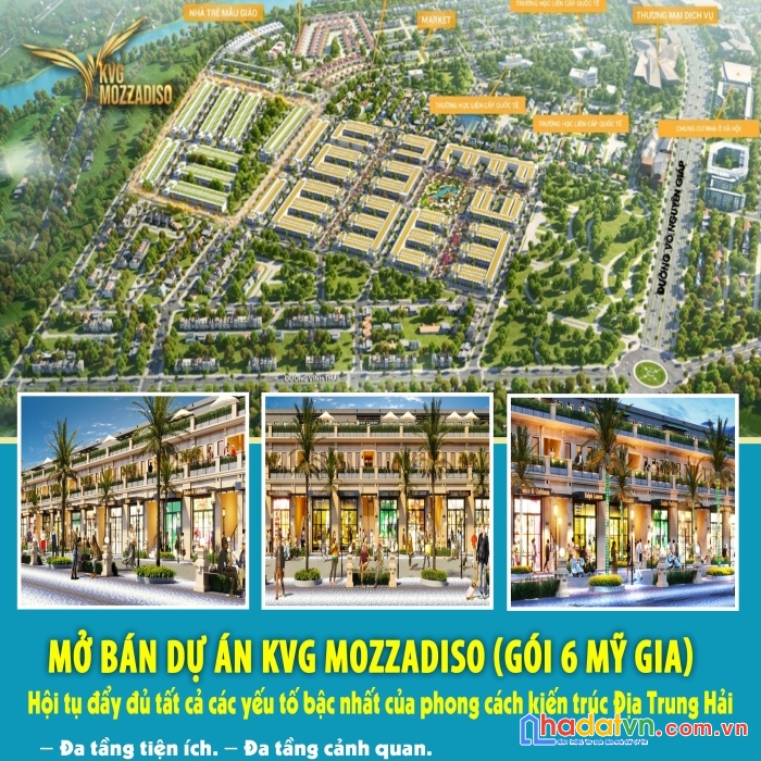 Mở bán dự án kvg mozzadiso (gói 6 mỹ gia)
