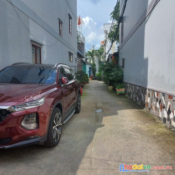 Bán nhà lê văn thọ diện tích lớn, hẻm xe hơi, khu an ninh, nhà mới đẹp nhỉnh 6 tỷ