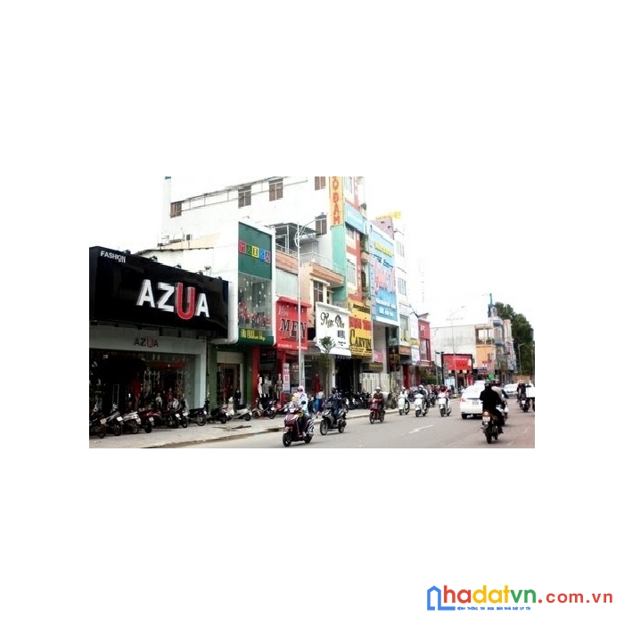 Nhà mt hoàng diệu, 155m2, 3 tầng, ngang 6.5, nở hậu, lô góc