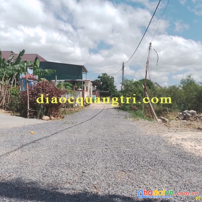 Bán đất lô 2 mặt tiền tại khu phố 8,  thị trấn cam lộ