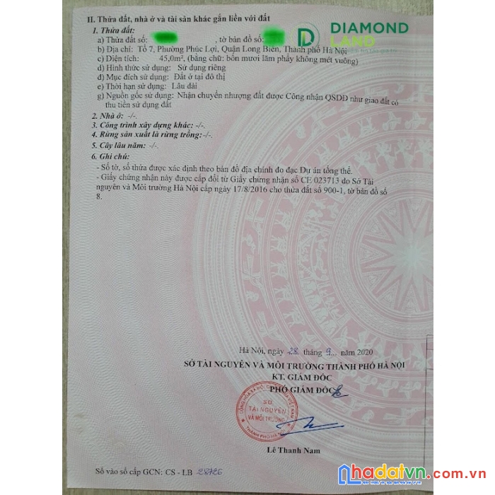 Chính chủ bán 45m tại phúc lợi - long biên . giá chưa đến 3ty gọi em 0353073021