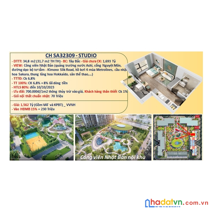 Căn studio tại - vinhomes smart city là lựa chọn hàng đầu để ở và cả để đầu tư