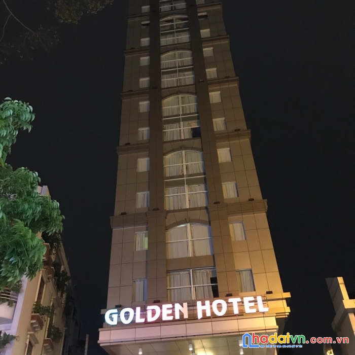 Bán khách sạn golden hotel central saigon 140 lý tự trọng, p. bến thành, quận 1, hầm, 12 lầu, 120