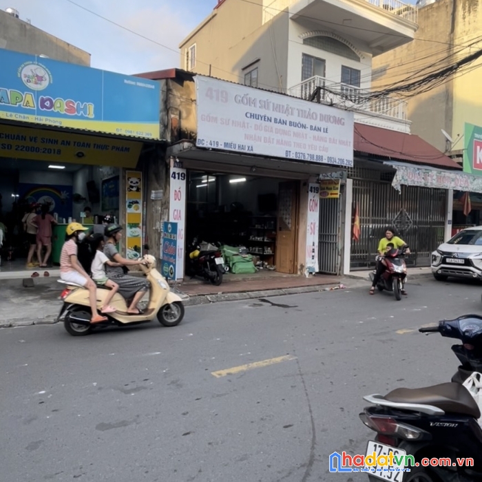 Cần cho thuê căn nhà tại 419 miếu hai xã – lê chân – hải phòng .