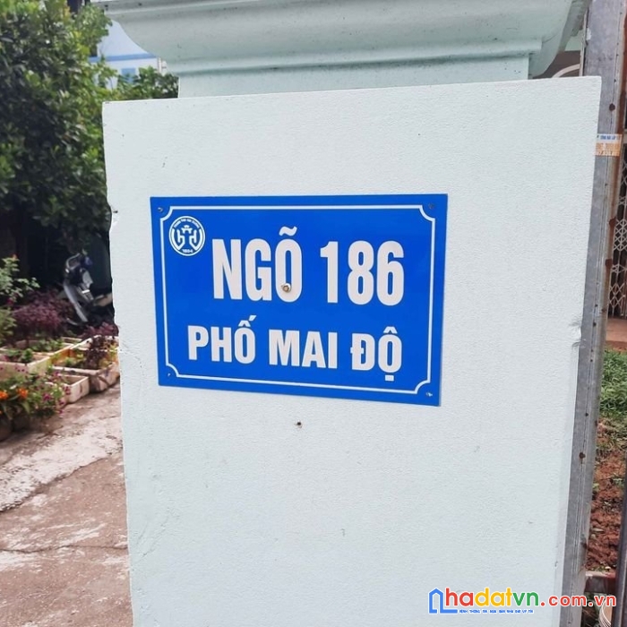 Chính chủ cần bán lô đất tại ngõ 186 - phố mai độ - khu 3 - phường nhị châu - tp hải dương.