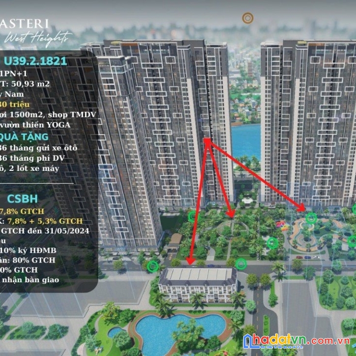 Căn hộ cạnh hồ trung trâm vinhomes smart city - 10% ký hđmb